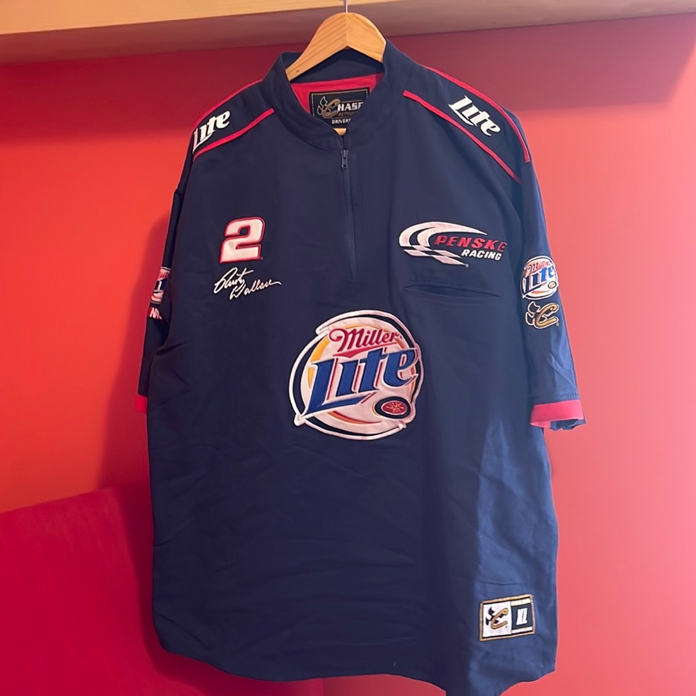 Rusty Wallace Miller Lite Racing Shirt